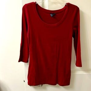 Cynthia Rowley Women’s 3/4 Sleeve Shirt, Size L